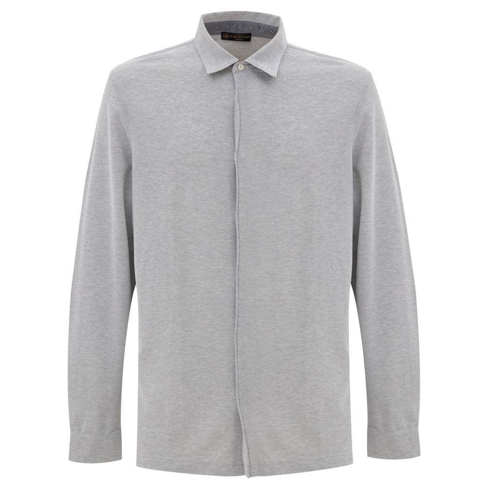 Corneliani brown cotton clothing